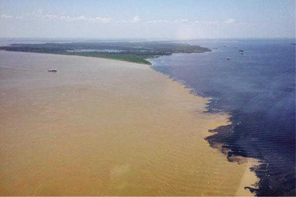 Visão do encontro das aguas