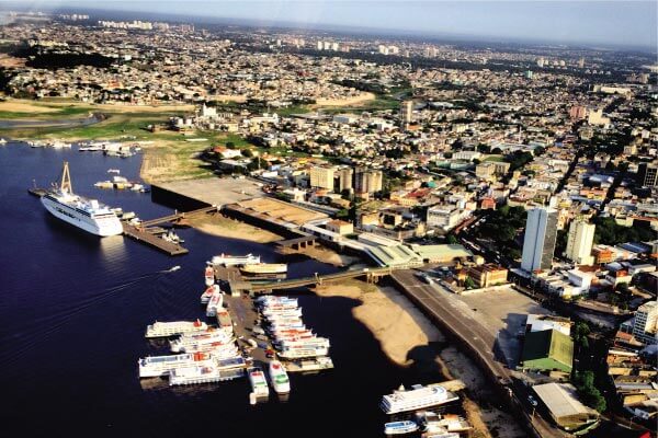 Panorâmico Porto de Manaus